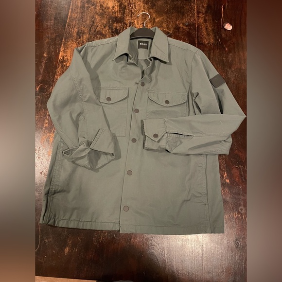 Hugo Boss Men's Field Jacket - Olive Green - Picture 3 of 3